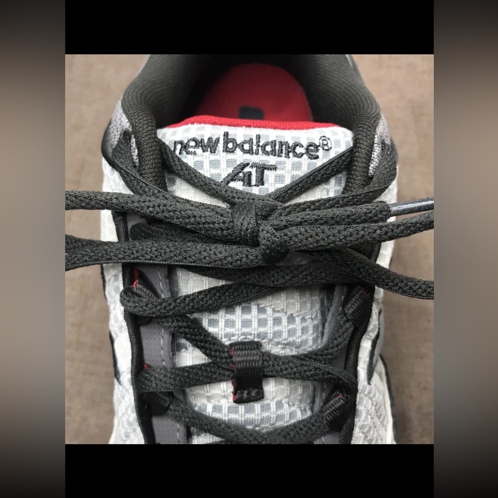 Excellent Made in USA New Balance 608 Men's 10D Sneakers All Terrain Gray Mesh - Picture 4 of 16